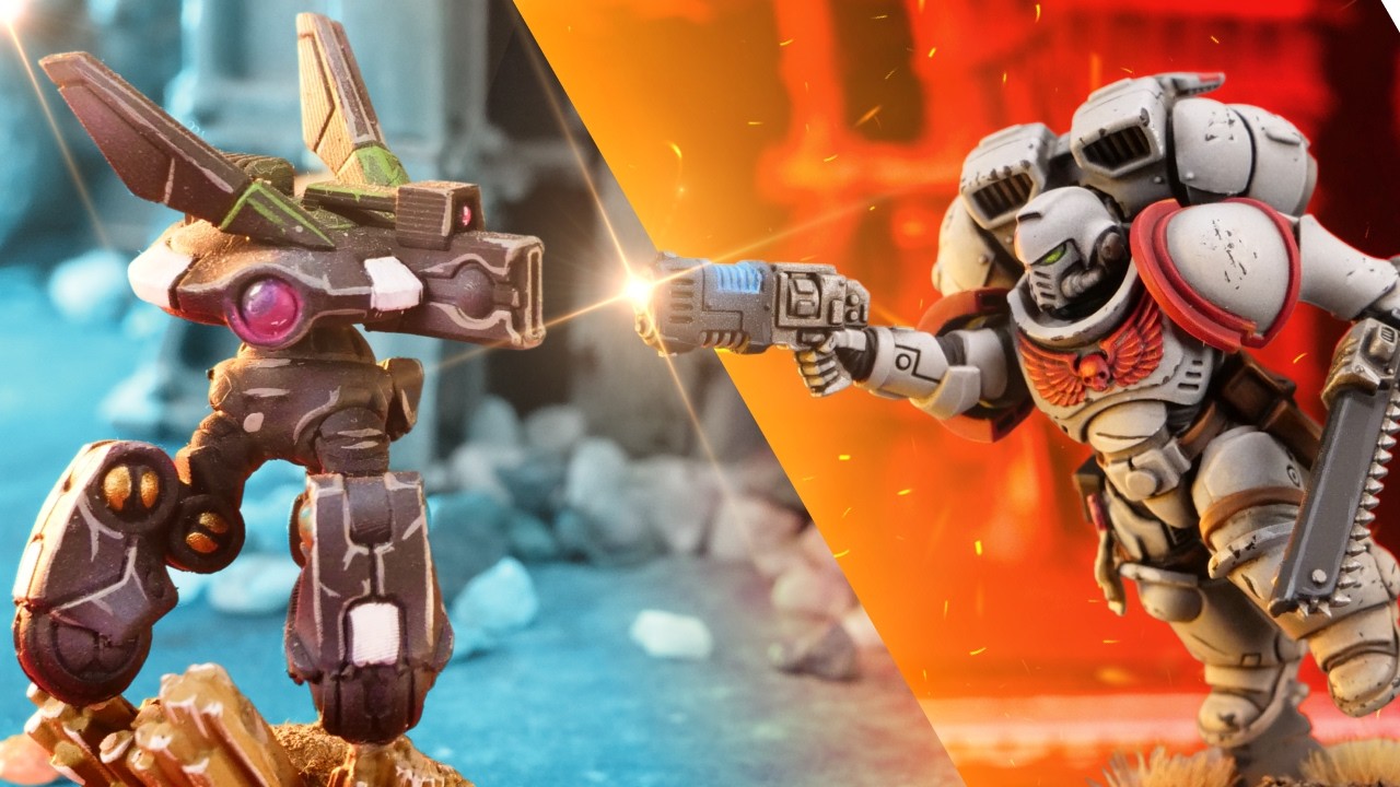 НОВЫЙ Белые Шрамы против Империи Тау — краткий отчёт о битве по Warhammer 40k