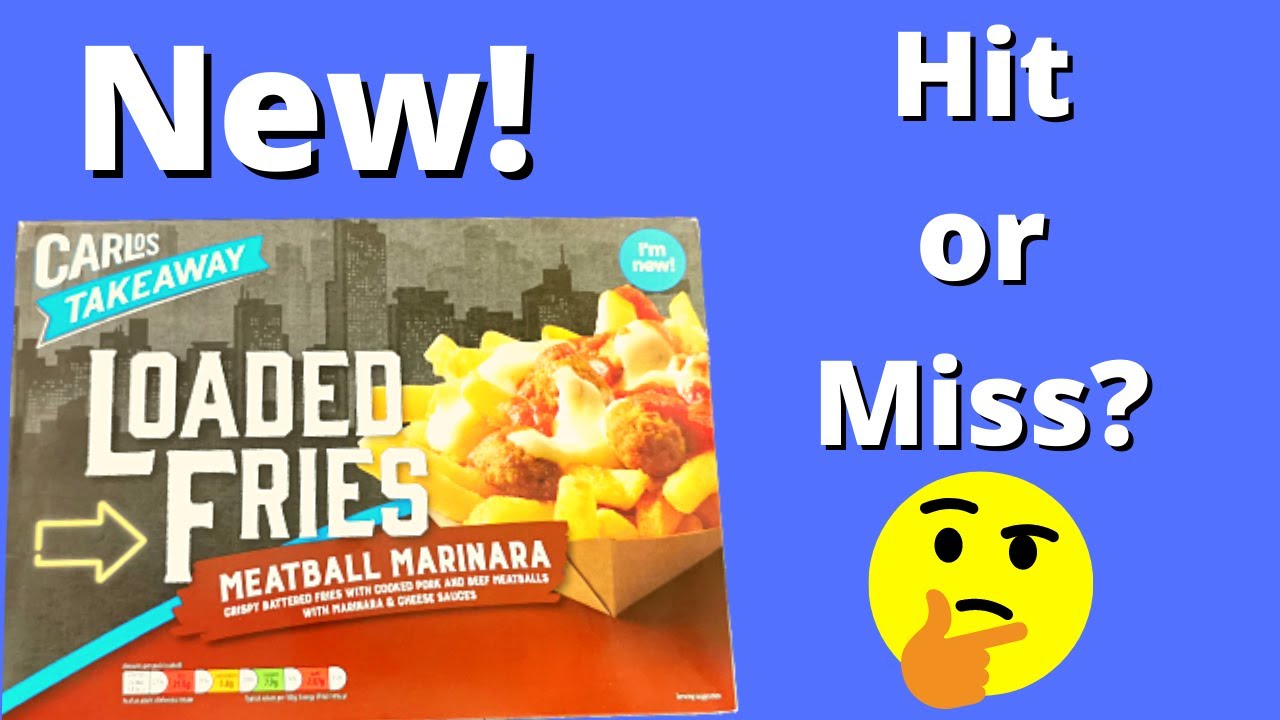 ALDI | LOADED FRIES | MEATBALL MARINARA | FOOD REVIEW