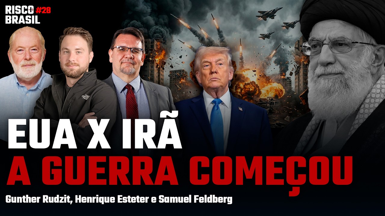 A GEOPOLÍTICA DA GUERRA ENTRE EUA E IRÃ (ANÁLISE COMPLETA) | Risco Brasil #28