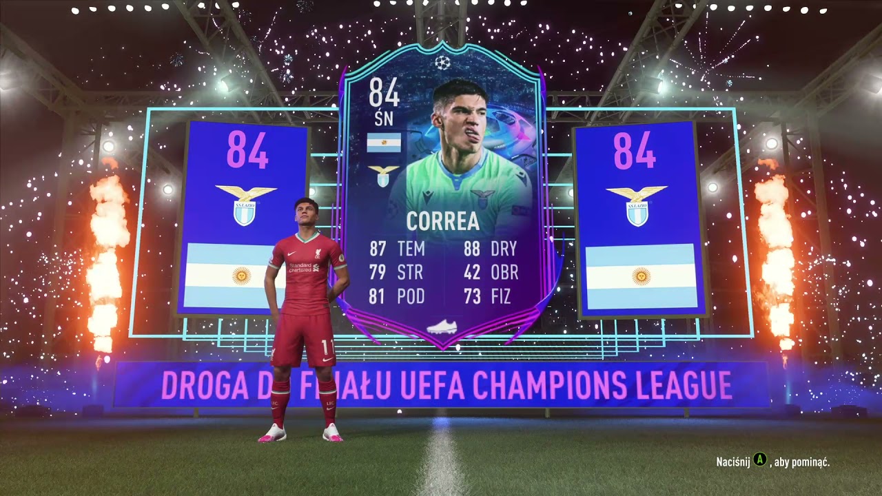 Fifa 21 Correa RTTF walkout