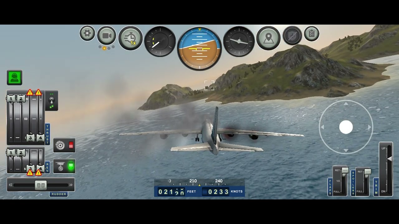 Emergency landing berdasarkan kisah nyata 