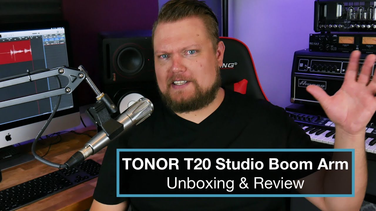 TONOR T20 Studio Boom Arm - Unboxing + Review