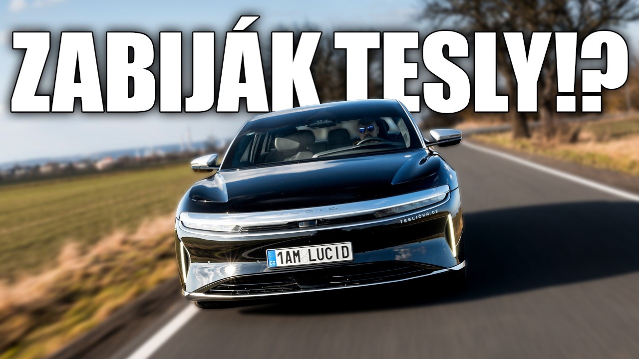 Lucid Air Grand Touring: 831 KONÍ A 817 KM DOJEZDU! | 4K