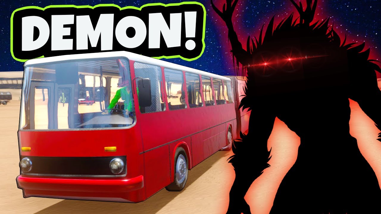 I Found a SECRET DEMON MONSTER in The Long Drive!