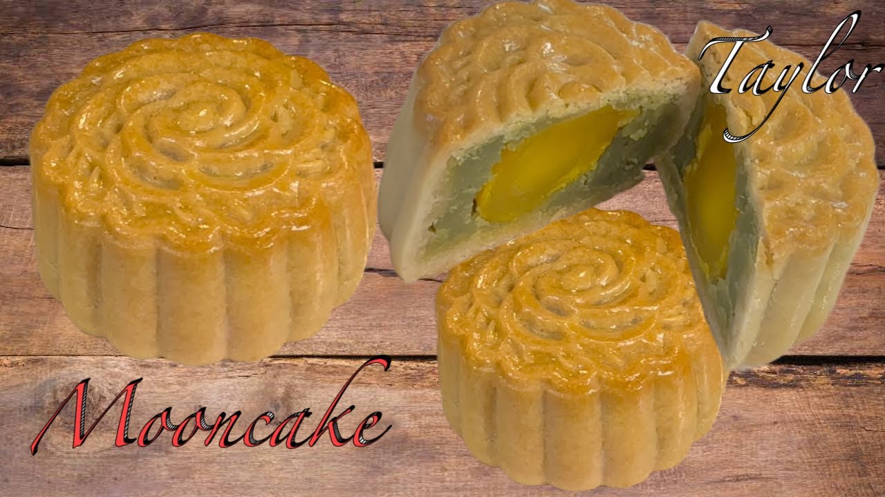 Bánh Trung Thu - Cách Làm Bánh Trung Thu Nhân Đậu Xanh Trà Xanh Trứng Muối -  Matcha Mooncake