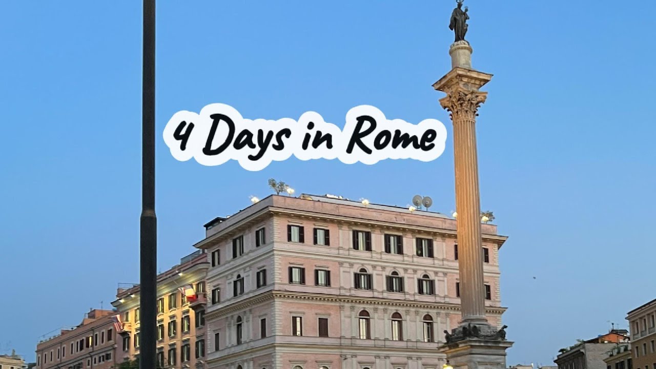 රෝමයේ දින හතරක්. ~4 Days in Rome  ~ Day 01