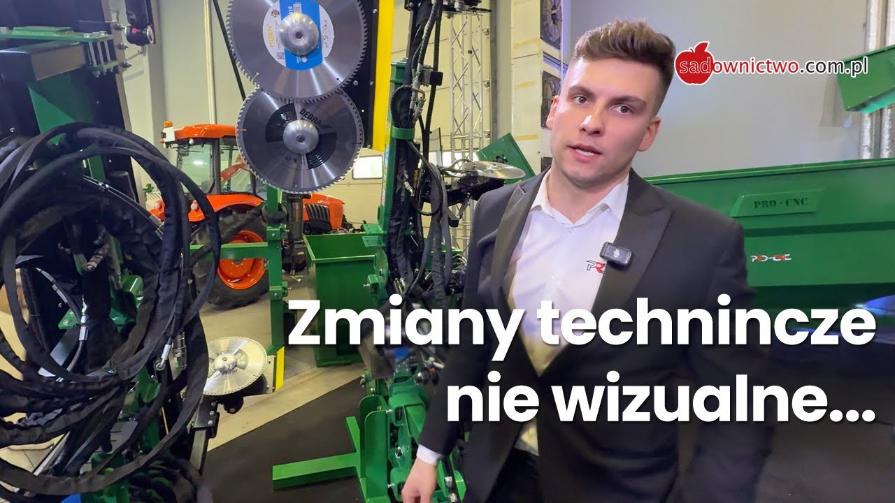 Zmiany w maszynach do cięcia i zbioru owoc&oacute;w