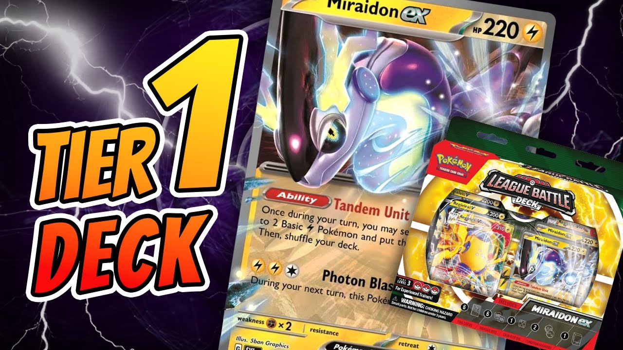 Produkt dla Graczy! - Miraidon League Battle Deck