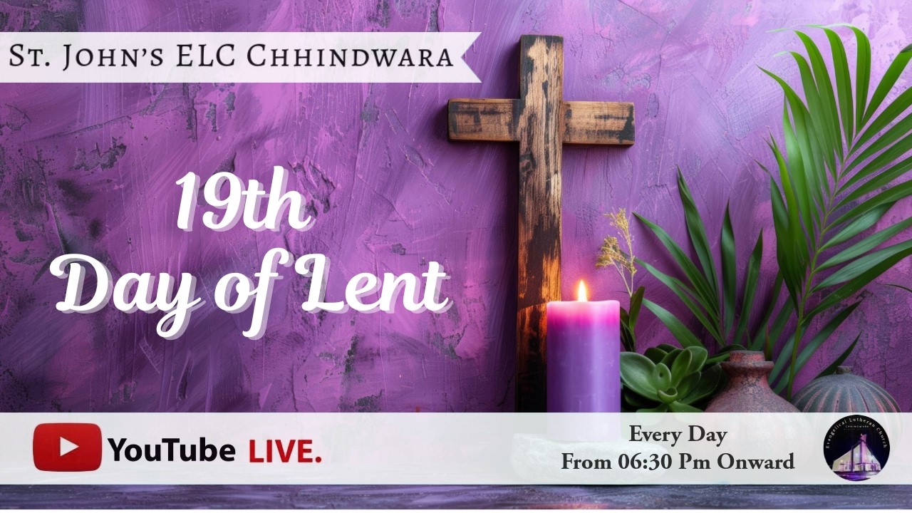 19th Prayer Meeting of Lent | Mar. 08, 2026 | 06:30 PM | LIVE
