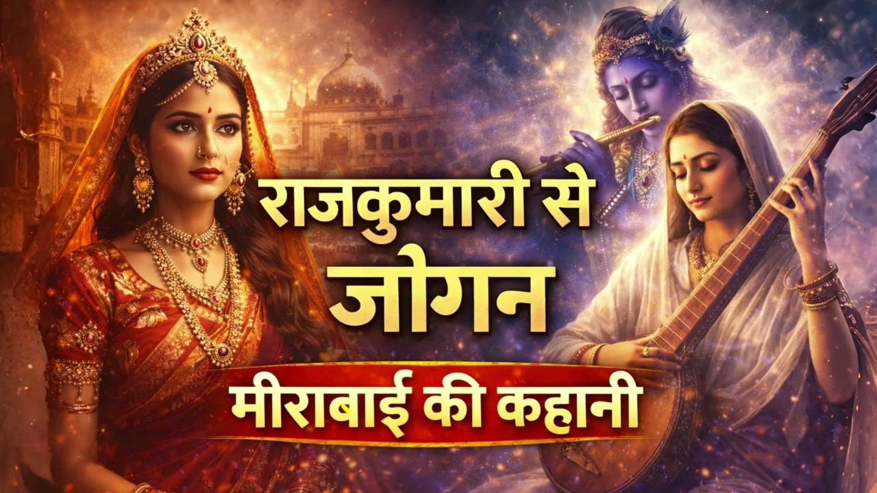 क्यों बनी मीराबाई जोगन? | राजकुमारी से जोगन बनने का अद्भुत सफ़र | MIRABAI COMPLETE STORY HINDI