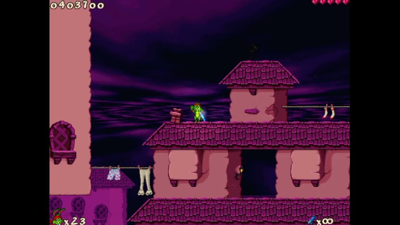 Jazz Jackrabbit 2: PC Playthrough - Jazz In Time [Hard]