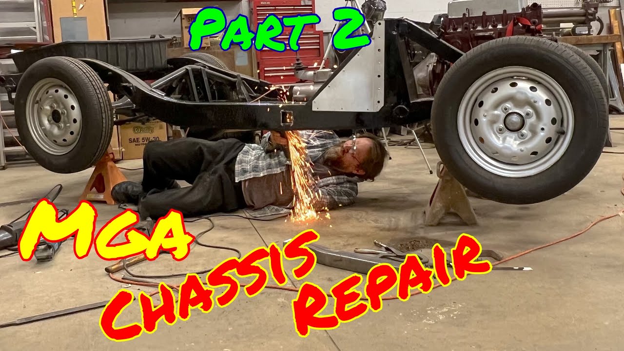 MGA 1600 Mk2 chassis rust repair continues