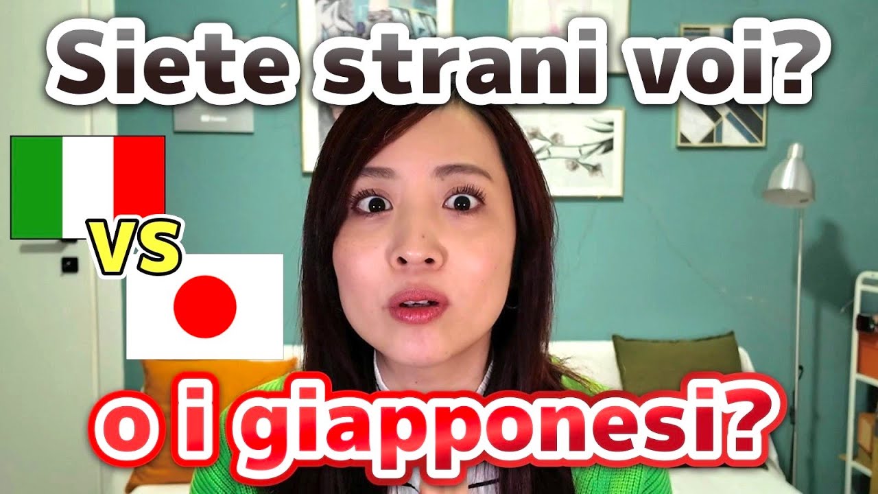 6 abitudini diverse tra l'Italia e il Giappone!