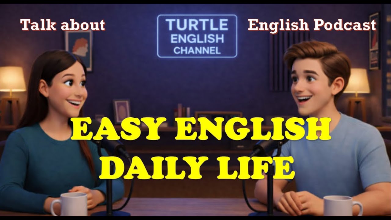 Easy English for Daily Life US | Relaxing Podcast with Real Conversations