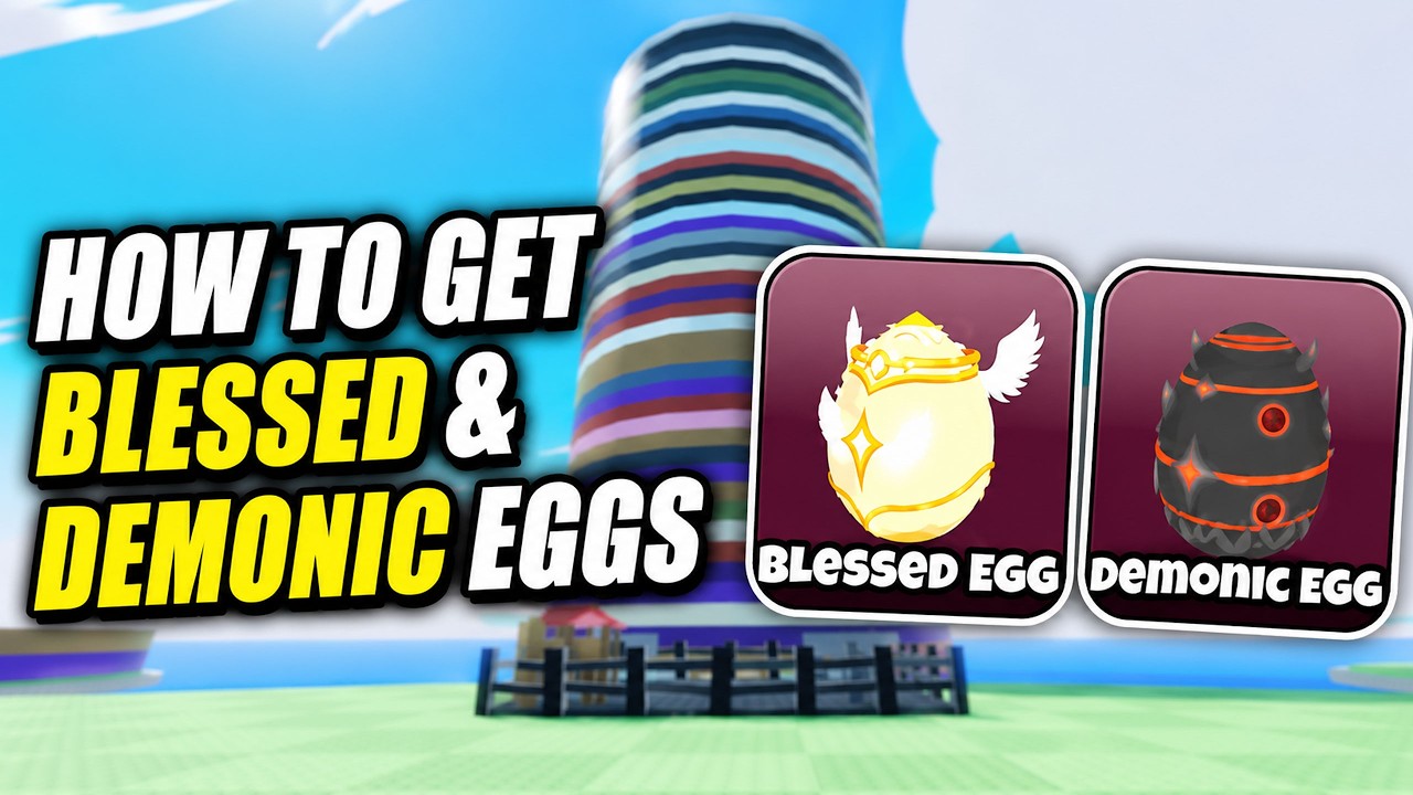 How to GET BLESSED & DEMONIC EGGS in GROW A CHICKEN FIGHTER Roblox