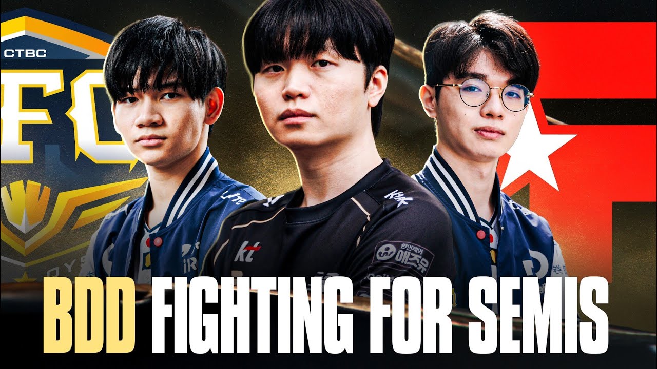 BDD FIGHTING FOR SEMIS - CFO VS KT - WORLDS 2025