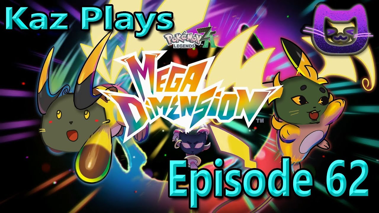 Kaz Plays - Pokemon Legends Z-A, эпизод 62: Мега Райчу X и Y