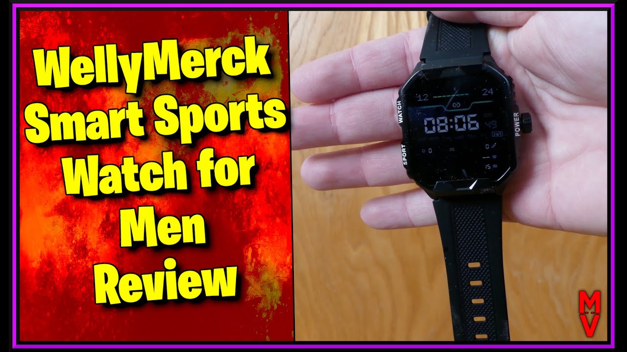 Must Have Sports Watch || WellyMerck Smart Sports Watch For Men || MumblesVideos Review