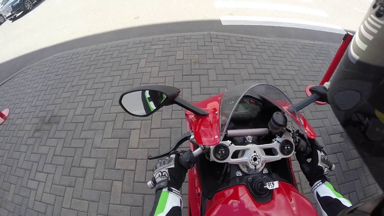 Ducati 959 Panigale обзор и тест по Москве