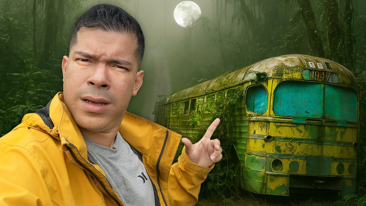 Encontr&eacute; un Autobus FANTASMA en las MONTA&Ntilde;AS de Panam&aacute; 🇵🇦