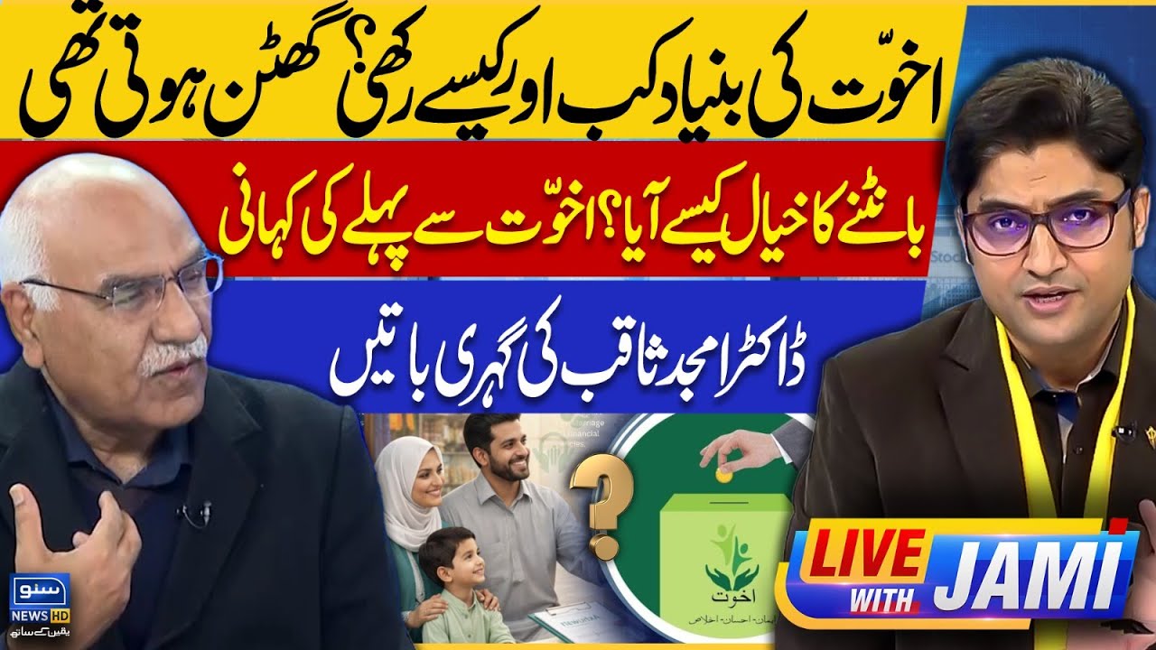 When & How was the Akhuwat Foundation Founded? | Dr. Amjad Saqib | Live With Jami | EP 232