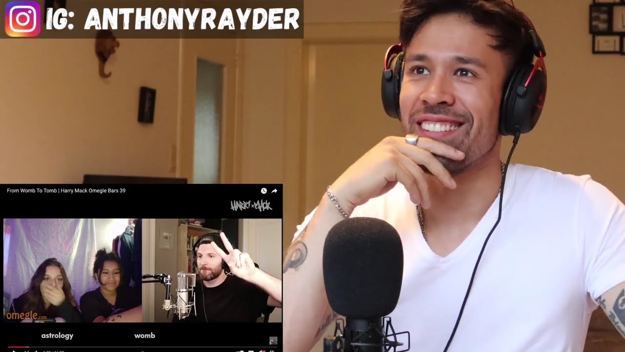 HARRY MACK OMEGLE BARS 39 REACTION - HE DOES IT FROM THE MELON!