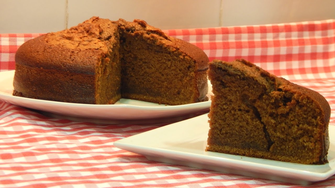 Receta fácil de bizcocho esponjoso de café