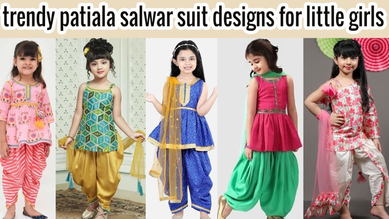 Cute Baby Patial Salwar kamees Design|Kids Panjabi Dhoti Salwar Suit|Baby girls Trendy panjabi suit