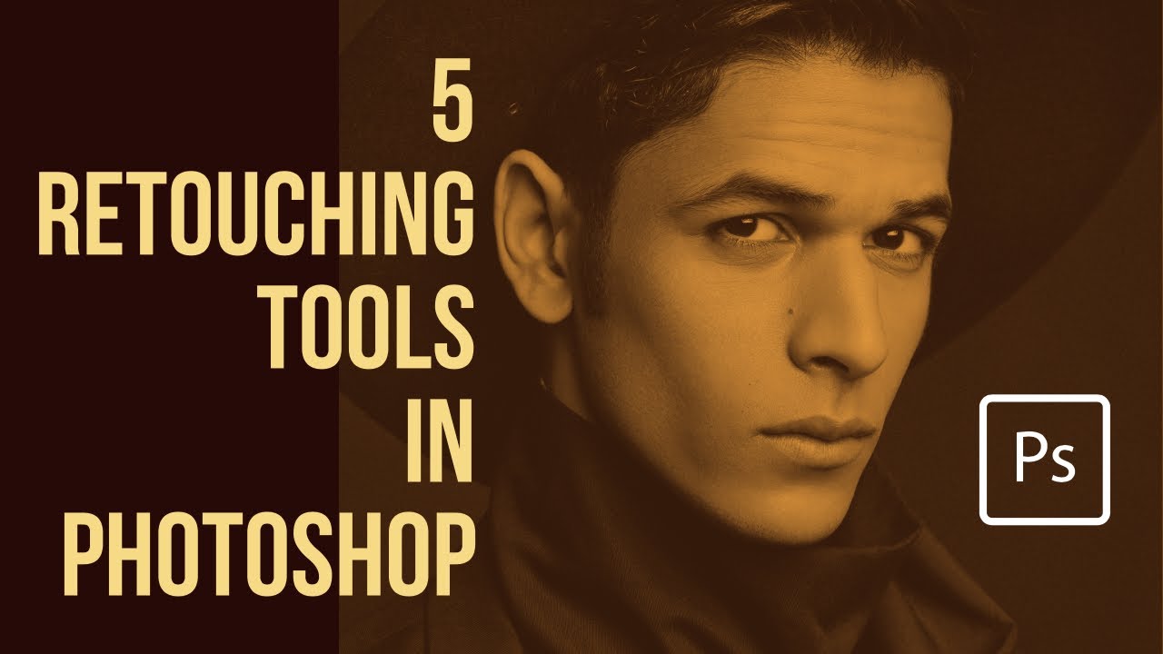 Photoshop — 5 основных инструментов ретуши