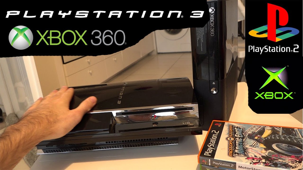 Pourquoi j'ai acheté une PS3 fat 60go et Xbox 360e