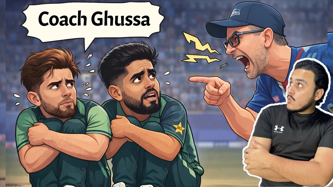 Coach Ghussa 😡 | Australia 🇦🇺 aur Afghanistan 🇦🇫 Ho Gaye Out 😱 