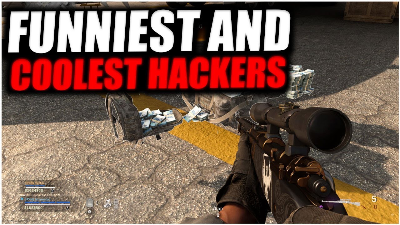The FUNNIEST COD Warzone and Cold War Hacker Moments! (PART 9)