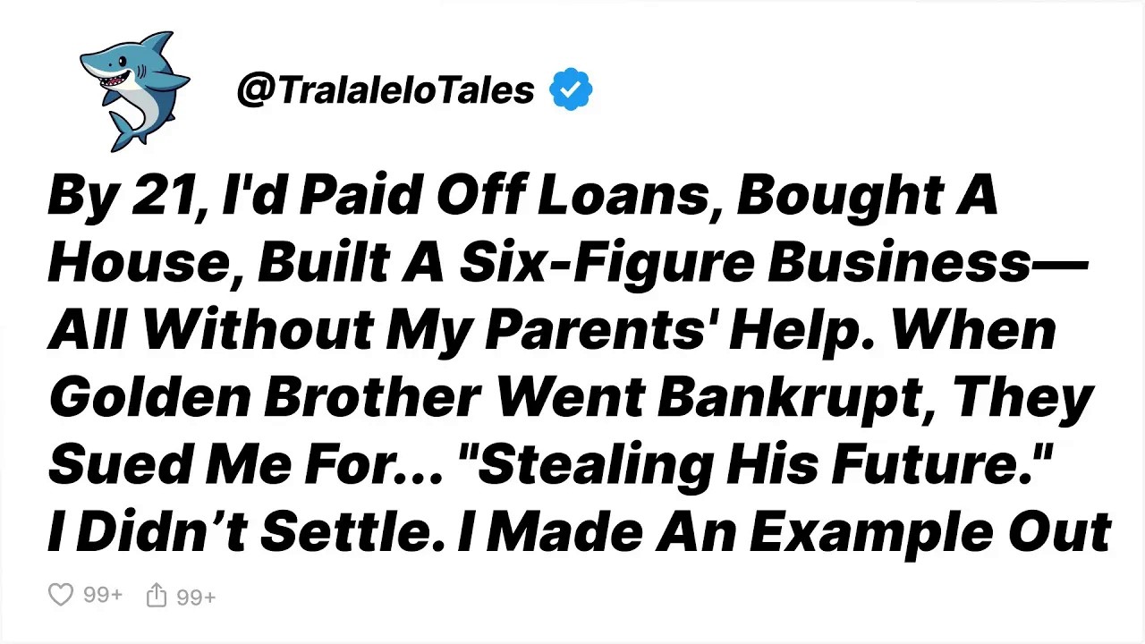 Parents Gave Brother $320K, Me $0  He Failed, I Succeeded  They Sued Me For It   Reddit Stories sr