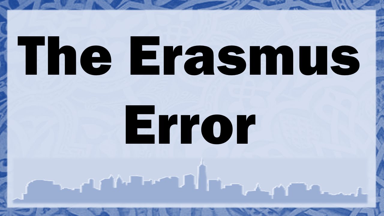 Divorce & Remarriage?  How Erasmus Changed the Bible and Marriage Doctrine