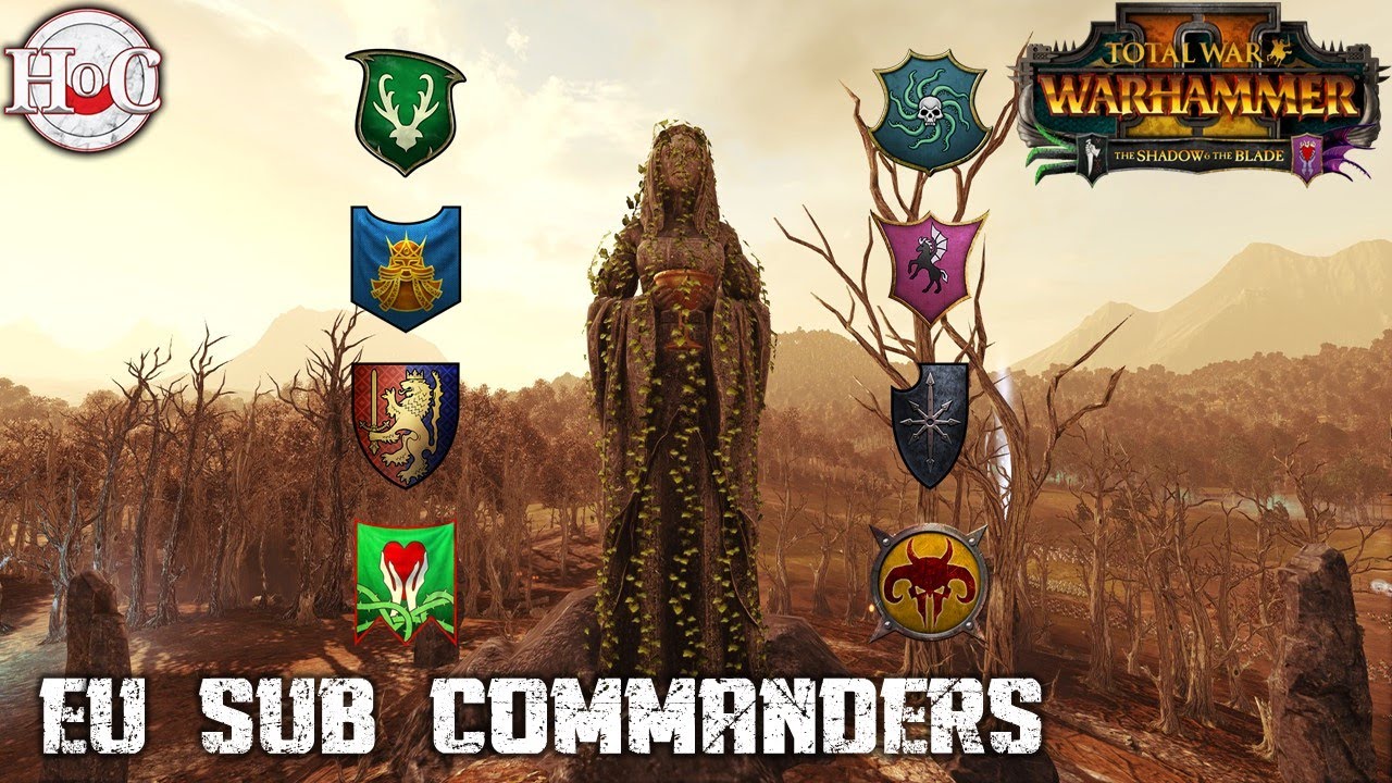 EU SUB COMMANDERS - Total War Warhammer 2 - Online Battle 487