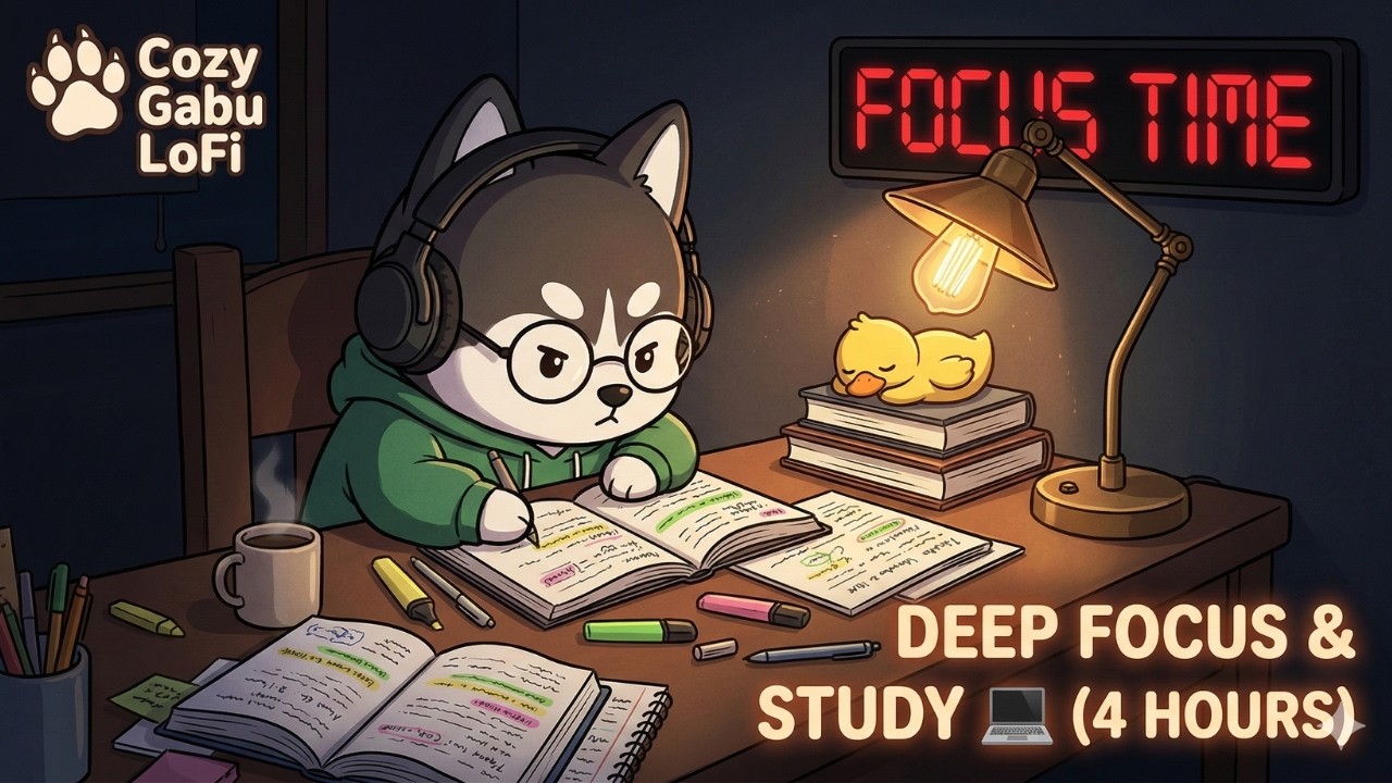 DEEP FOCUS & STUDY 💻 2 Hours of Non-Stop Productivity (March Edition)
