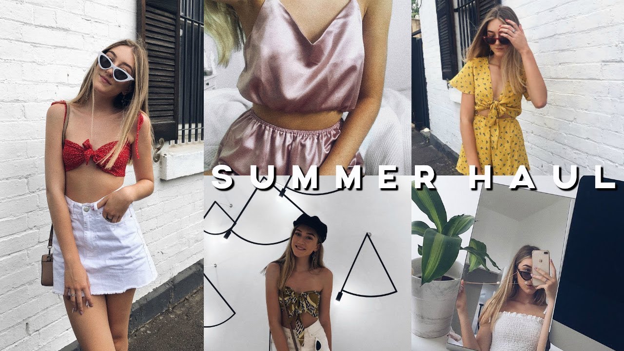 HUGE SUMMER HAUL // Fashion, Swimsuits, Accessories and more!