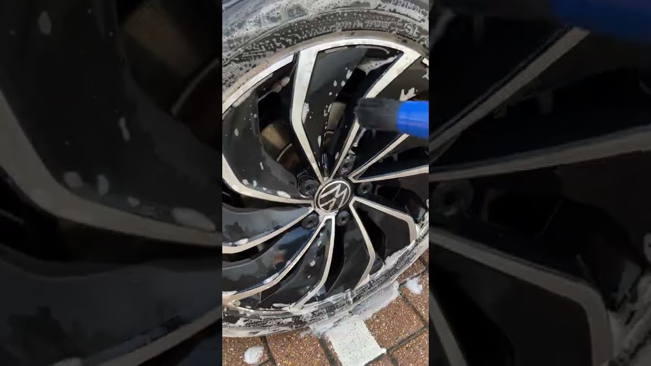 26JPN Wheel Soap - Wheel & Tyre Demo - #detailing #wheels #shorts