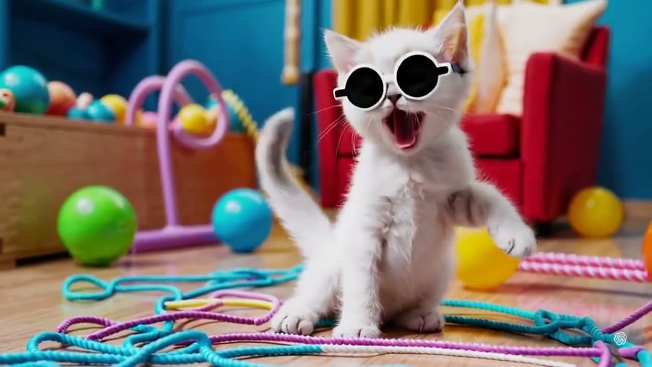 Kucing Joged Goyang Ekor 😺 Aksi Menggemaskannya Menghibur dan Menghangatkan Hati Penonton