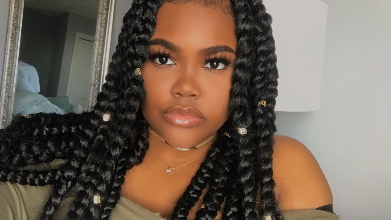 Jumbo Individual Braids Tutorial with MaKayla MaShelle