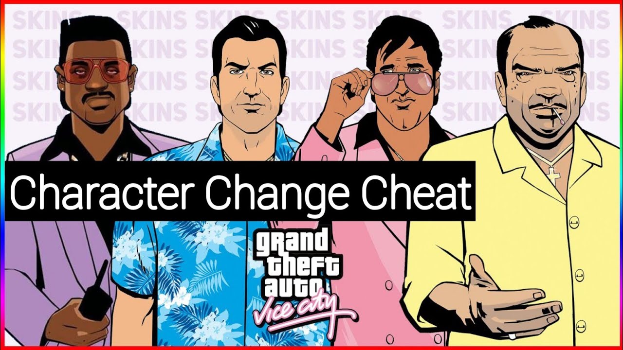 Player Change Character Cheat Code In Gta Vice City | New Cheats 2025 | Tony Bhai - @SHAHGOLD 