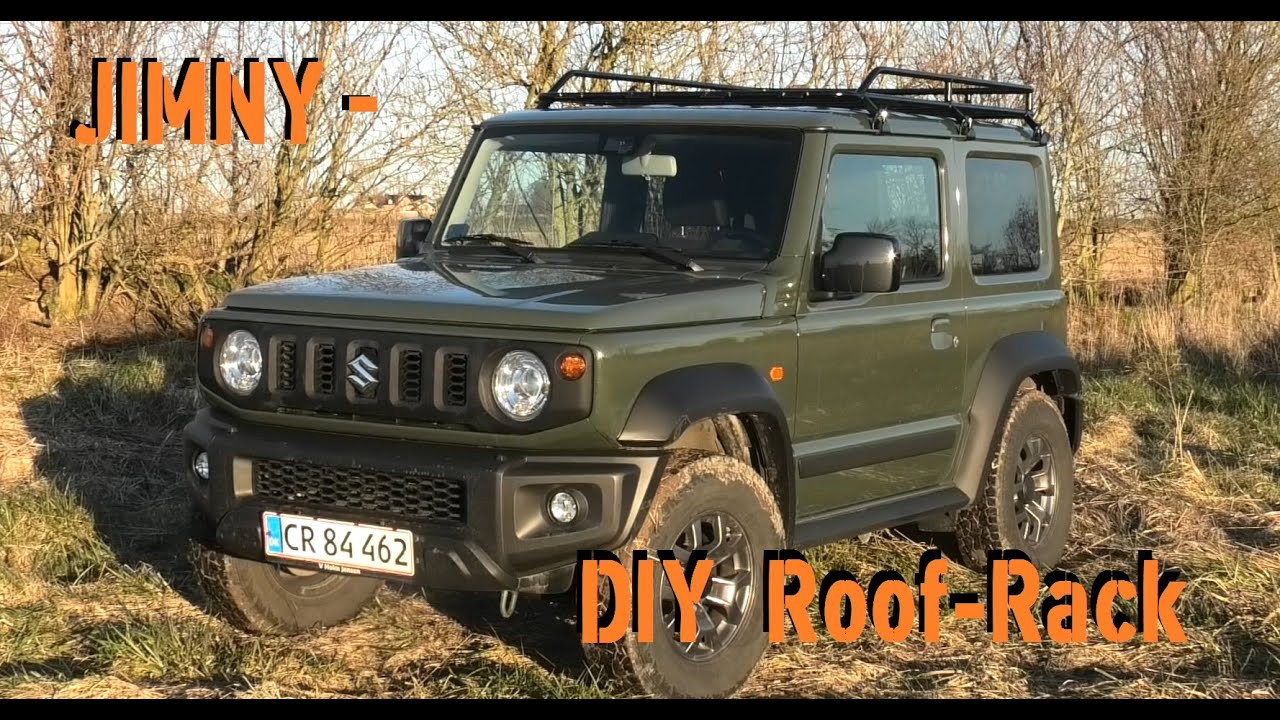 Building a DIY Roof Rack for my Jimny