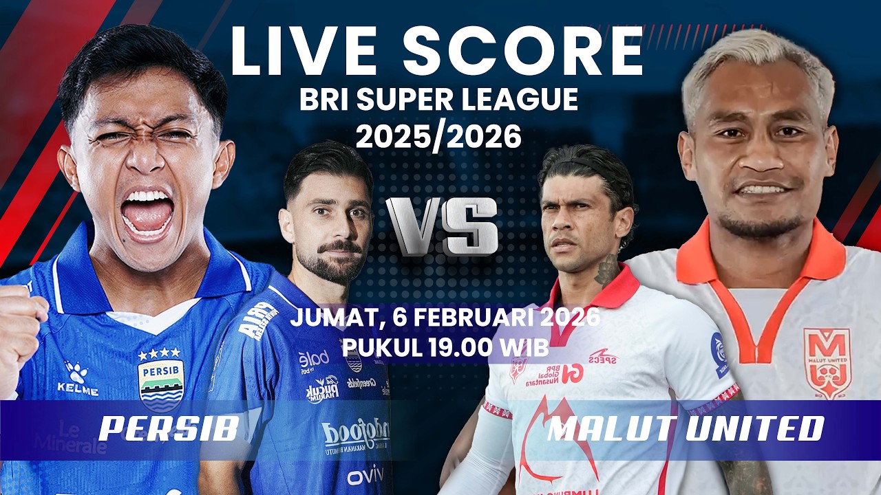 🔴PERSIB [2] VS [0] MALUT UNITED MATCH BRI SUPER LEAGUE 2025/2026 | LIVE SCORE