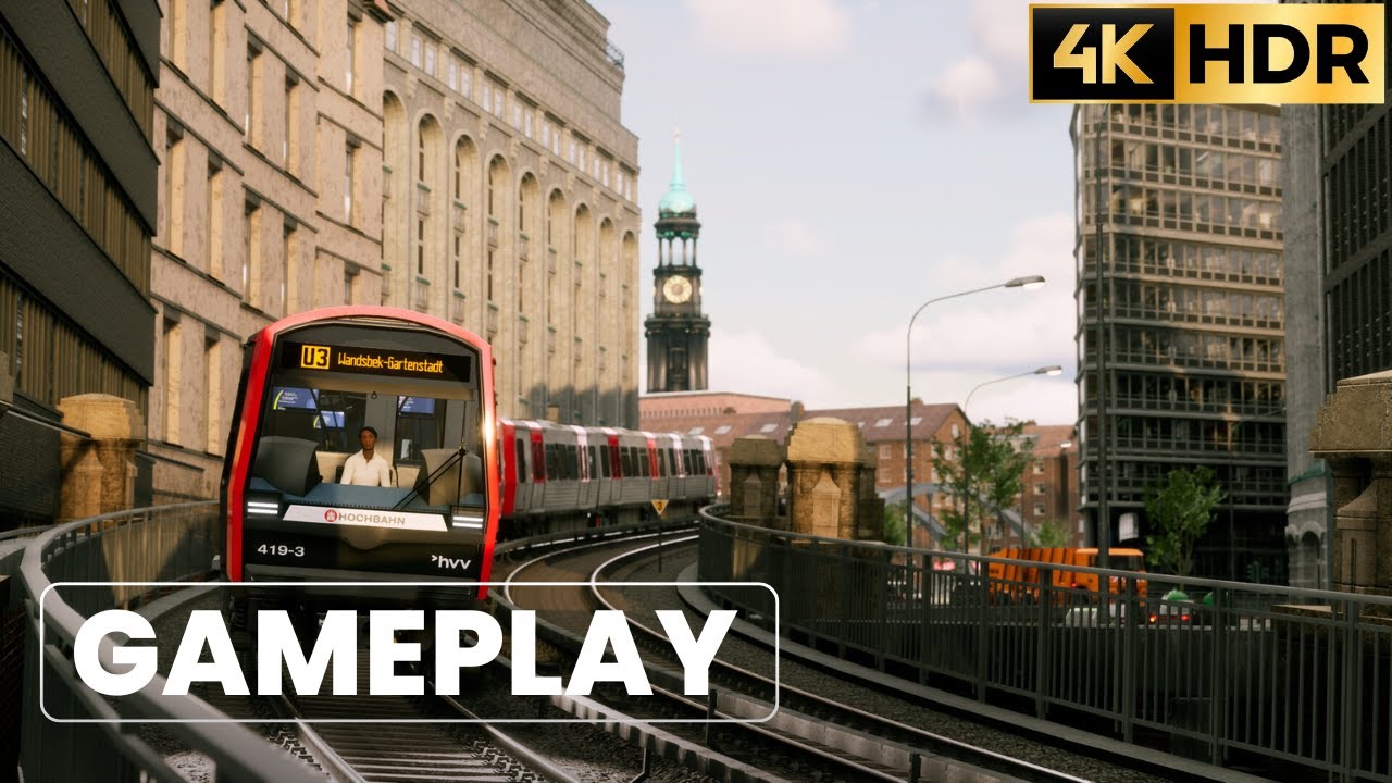 SubwaySim 2 Gameplay Walkthrough | Realistic Train Simulator | No Commentary | 4K 60FPS