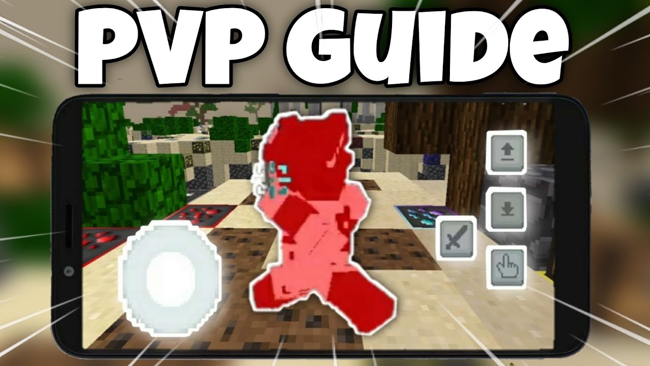 ПОЛНОЕ РУКОВОДСТВО ПО PVP В MCPE (мобильное руководство)