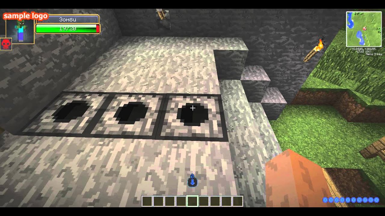 Обзор Модов (Механический) часть 1 [Trap Craft]