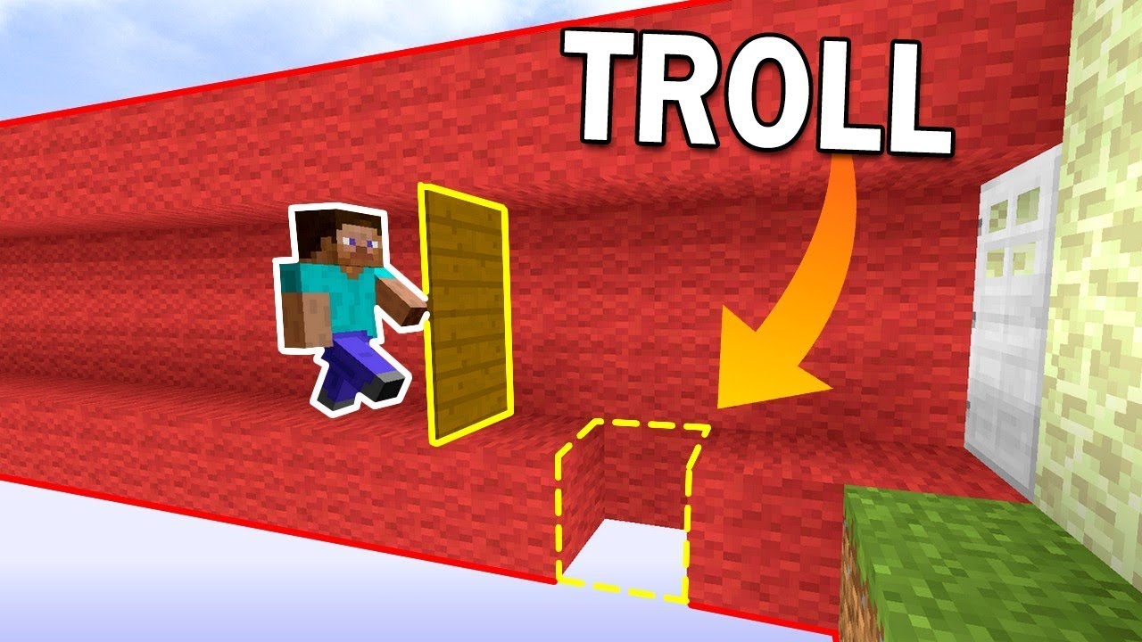 UN PASSAGE PIÉGÉ DANS NOTRE BASE ?! | Minecraft Bed Wars Troll