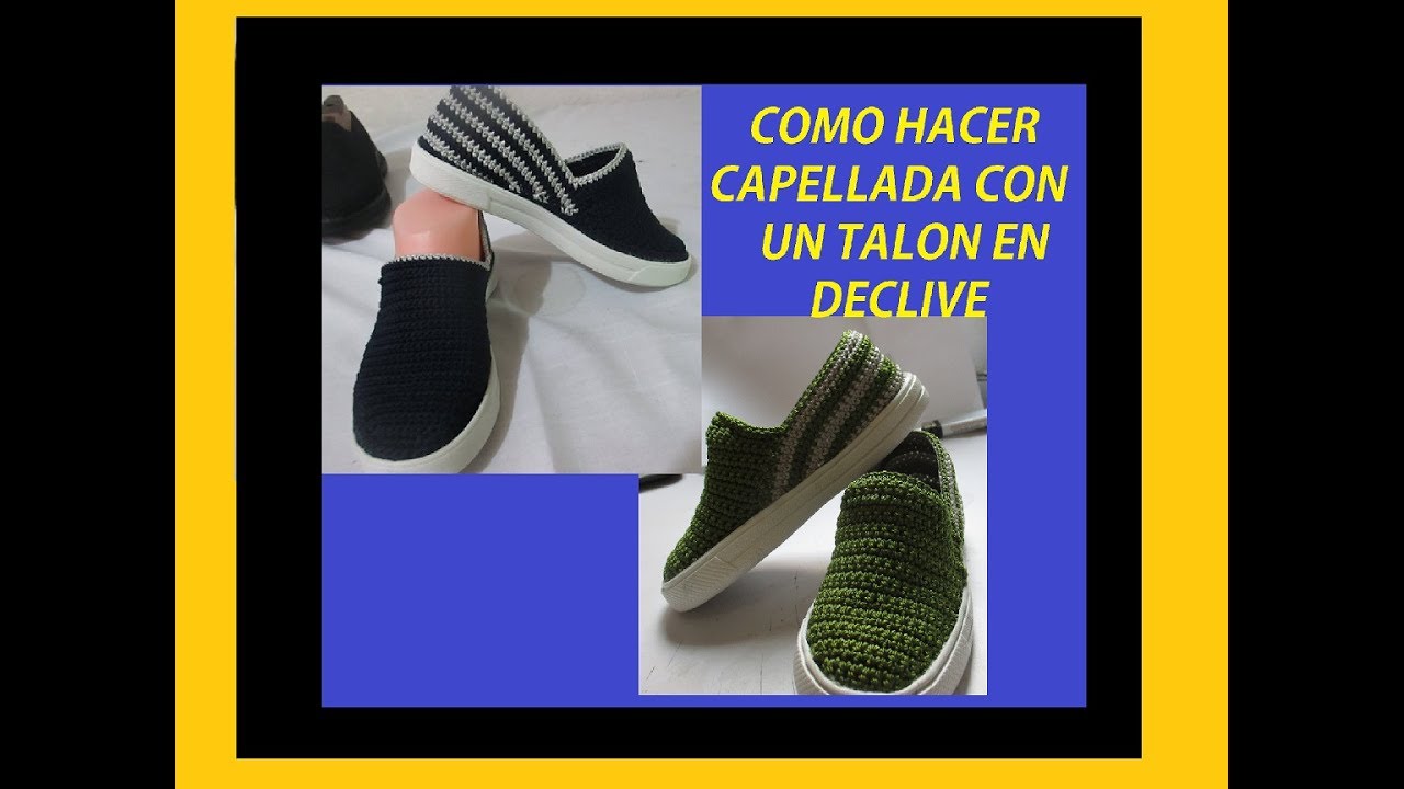 CAPELLADA DE TALON EN DECLIVE