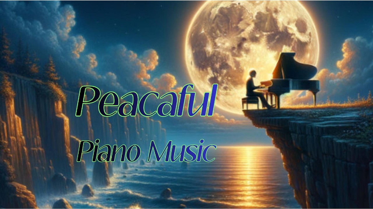 Peaceful Piano Music 1 Hour 🌙 Relaxing Night Piano Music for Study & Sleep