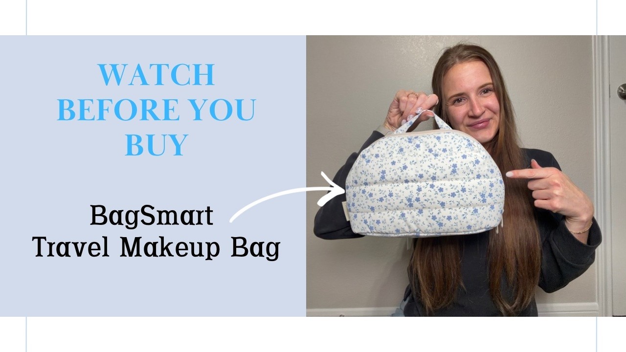 BagSmart Portable Fold-down Travel Makeup Bag- Worth It?